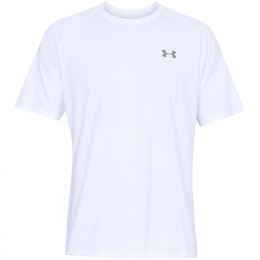 Мъжка тениска Under Armour Tech SS Tee 2.0 бял White / / Overcast Gray