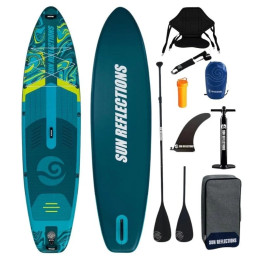 SUP борд Sun Reflections XXL 11'6'' Combo зелен/син Emerald Green