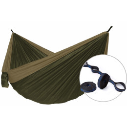 Хамак Hamaka.eu Camping double + Slap Strap кафяв