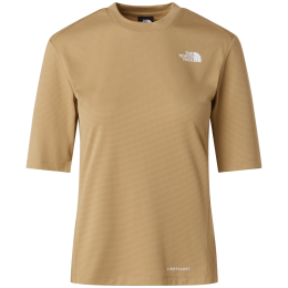 Дамска тениска The North Face W Shadow Short Sleeve T-Shirt кафяв KELP TAN