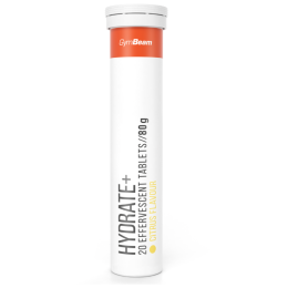 Енергийна напитка GymBeam Hydrate+ šumivý - 20 tab.