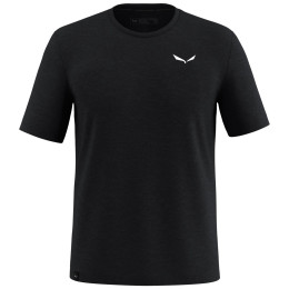 Функционална мъжка тениска Salewa Eagle Minilogo Am T-Shirt M черен black out