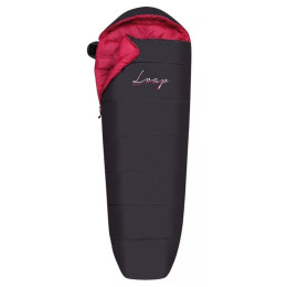 Дамски спален чувал Loap Dauhali L сив/розов Grey