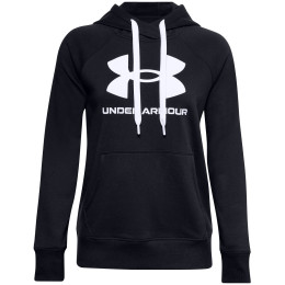Дамски суичър Under Armour Rival Fleece Logo Hoodie-BLK черен Black/White/White