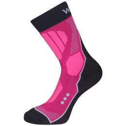 Чорапи Warg Merino X-Country лилав Magenta