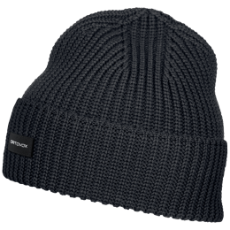 Шапка Ortovox Cozy Rib Beanie черен Black Raven
