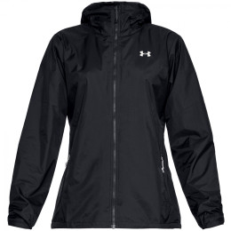 Дамско шушлеково яке Under Armour UA Forefront Rain Jacket черен