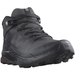 Дамски обувки Salomon Outrise Mid Gore-Tex черен Black