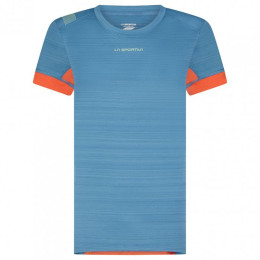 Дамска тениска La Sportiva Sunfire T-Shirt W син/червен Atlantic/Paprika