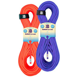 Въже Beal Sunup 2x50 m лилав/оранжев PURPLE-ORANGE