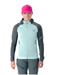 Дамски суитшърт Dynafit Radical Ptc Hooded Jkt W син/светлосин 0721 - cinder/3180