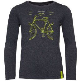 Детска тениска Loap Buvon тъмно син DarkBlue