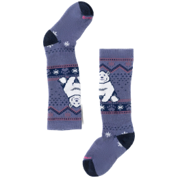 Чорапи Smartwool Kids' Wintersport Full Cushion Polar Bear син