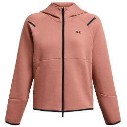 Дамски суитшърт Under Armour Unstoppable Flc FZ розов CanyonPink/Black