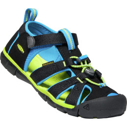 Детски сандали Keen Seacamp II CNX K черен Black/BrilliantBlue