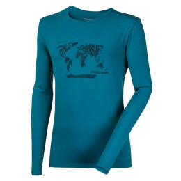 Функционална мъжка тениска Progress "OS VANDAL ""Свят"" 24DT" син Petrol