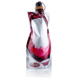 Бутилка за вино GSI Outdoors Soft Sided Wine Carafe 750 ml червен