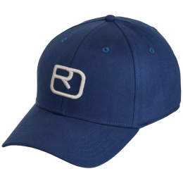 Шапка с козирка Ortovox Logo Flex Cap син Blue Nunatak