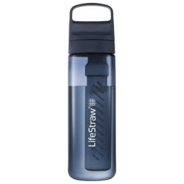 Бутилка с филтър LifeStraw Go 2.0 Water Filter Bottle 650 ml тъмно син Aegean Sea