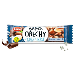 Бар Emco Super Барче ядки с морска сол 35 г