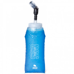 Сгъваема бутилка Zulu Straw Flask 550 син