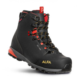 Дамски туристически обувки Alfa Holt Aps GTX W черен/червен