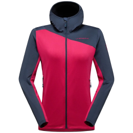 Дамско поларено яке La Sportiva Cosmic Thermal Hoody W розов/син Azalea/Night Sky