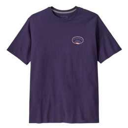 Мъжка тениска Patagonia M's Clean Climb Roots Responsibili-Tee лилав Plummet Purple