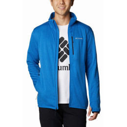 Мъжки суичър Columbia Park View™ Fleece Full Zip син BrightIndigoHeather