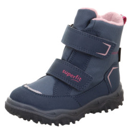 Детски зимни ботуши Superfit Husky Blau/Rosa син/розов Blau/Rosa
