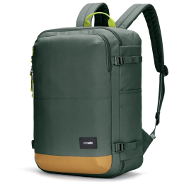 Пътна раница Pacsafe GO Carry-on Backpack 34L тъмно зелен Spruce Green