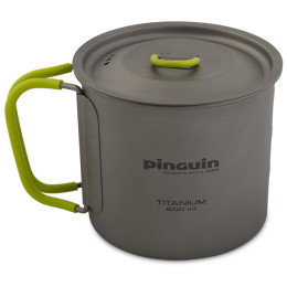 Титанова тенджера Pinguin Mug Titan 600 ml сив