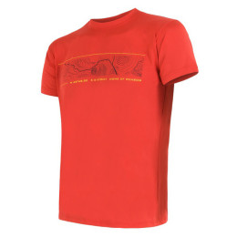 Мъжка тениска Sensor PT Coolmax Fresh GPS