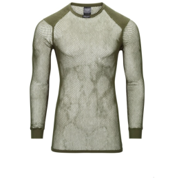 Мъжка риза Brynje of Norway Tactical Wool Thermo Shirt w/inlay зелен Olive Green