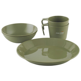 Комлект за хранене за 4 души Easy Camp Moss 2 Dine Set зелен