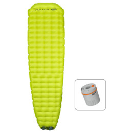 Надуваема постелка Flextail TINY Sleeping Pad R09 AVS - with pump 196 cm светло зелен