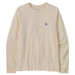 Мъжка тениска Patagonia M's L/S MW Hut Tripper Skyline T-Shirt бежов Undyed Natural