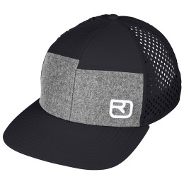 Шапка с козирка Ortovox Logo Air Trucker Cap черен/сив