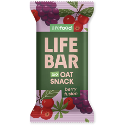 Бар Lifefood Lifebar Oat Snack ovocný BIO 40 g