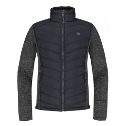 Мъжки пуловер Loap Gabe черен/сив Black