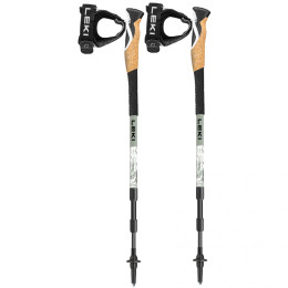 Trail Running щеки Leki Cross Hike Carbon 100-135 cm бял/черен