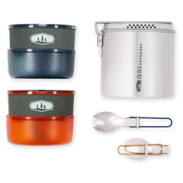 Комплект прибори GSI Outdoors Glacier Dualist 1,8 l