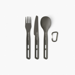 Комплект прибори Sea to Summit Frontier UL Cutlery Set 3 Piece сив