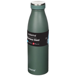 Термос Sistema Stainless Steel 500 ml тъмно зелен