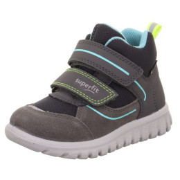 Детски обувки Superfit Sport7 Mini Grau/Gelb сив Grau/Gelb