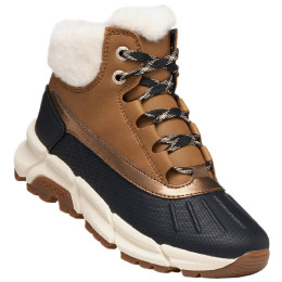 Детски зимни ботуши Geox J Flexyper Plus Girl кафяв/черен TOBACCO/BLACK