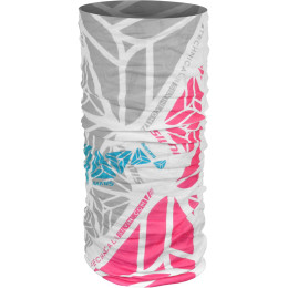 Многофункционален шал Silvini Motivo UA508 бяло/червен