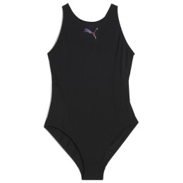 Дамски бански Puma Raceback Swimsuit