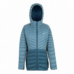 Дамско яке Regatta Women’s Hooded Leedre Hybrid светло син GrnHaz/SpGrn
