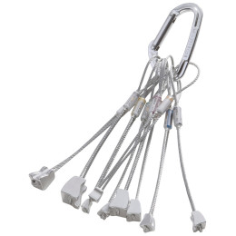 Клема Rock Empire Alu Nuts 4 сребърен